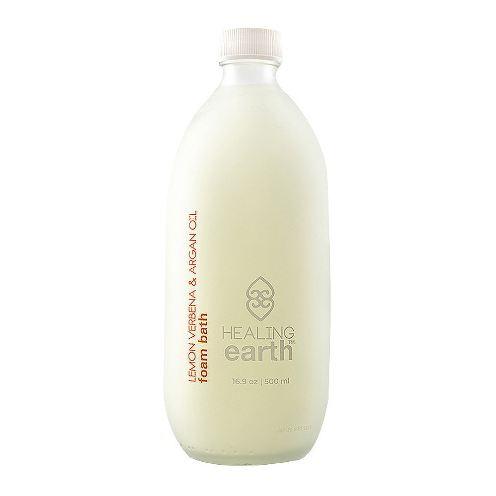 Lemon Verbena & Argan Oil Foam Bath - White