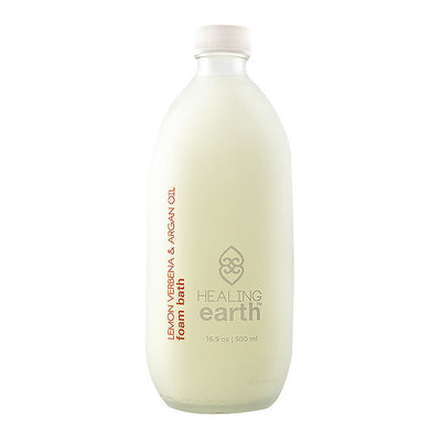 Lemon Verbena & Argan Oil Foam Bath - White