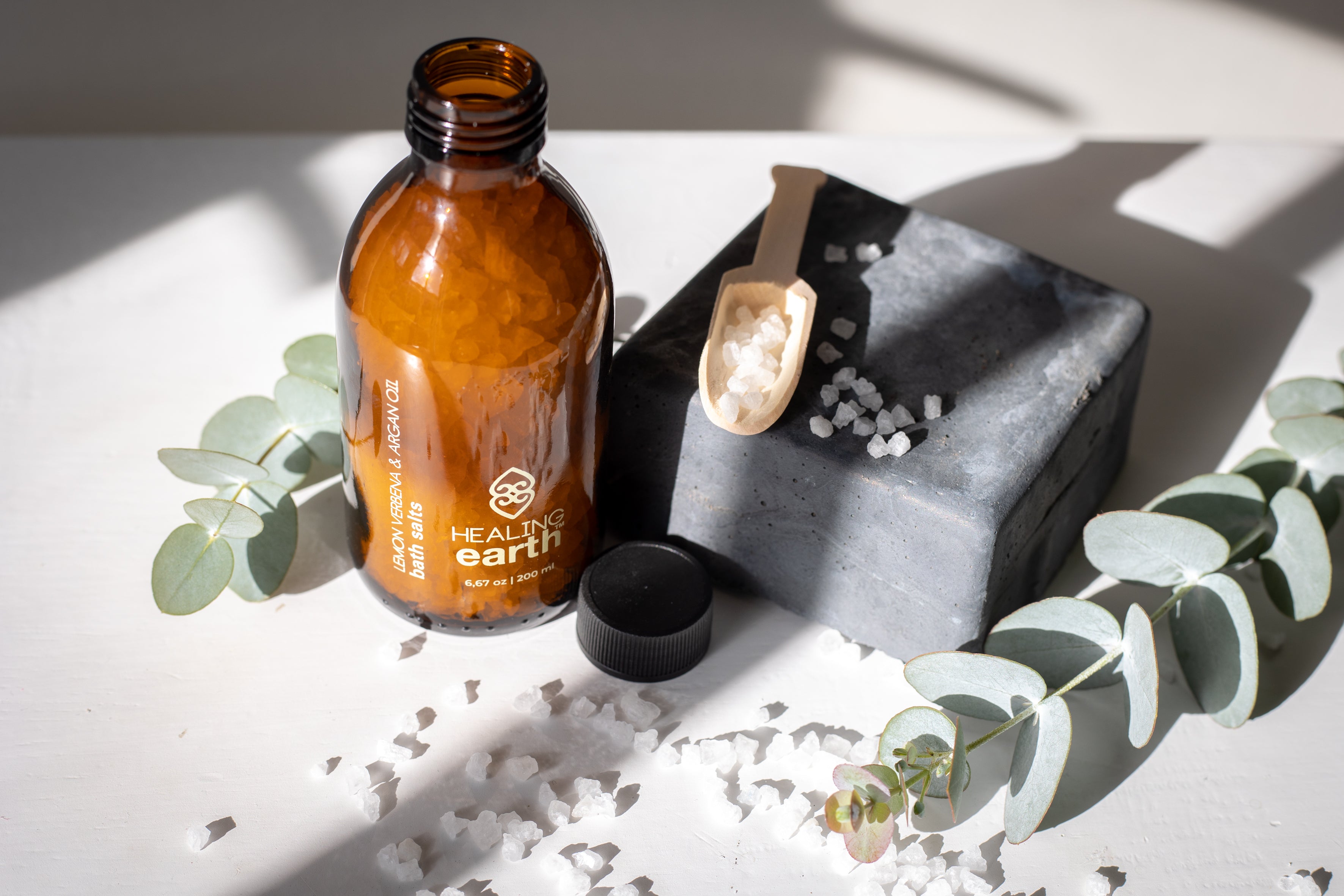 Lemon Verbena Bath Salt - Crystals