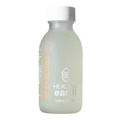 Lemon Verbena & Argan Hand & Body Soap - White