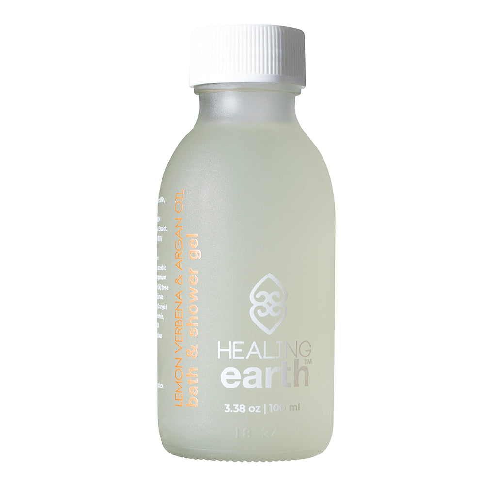 Lemon Verbena & Argan Oil Bath & Shower Gel - White