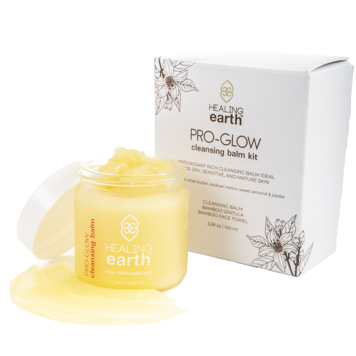 ProGlow Cleansing Balm Kit Healing Earth