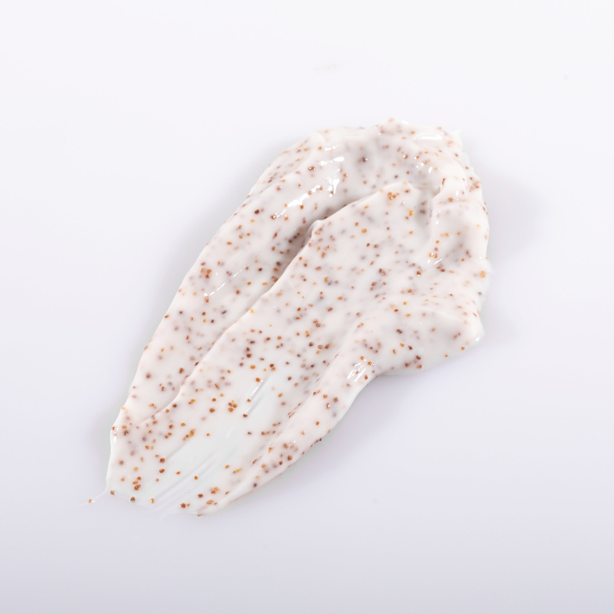 Body Polish Swatch on white background 